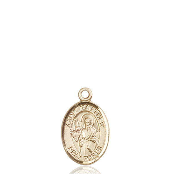 14kt Gold St. Matthew the Apostle Medal