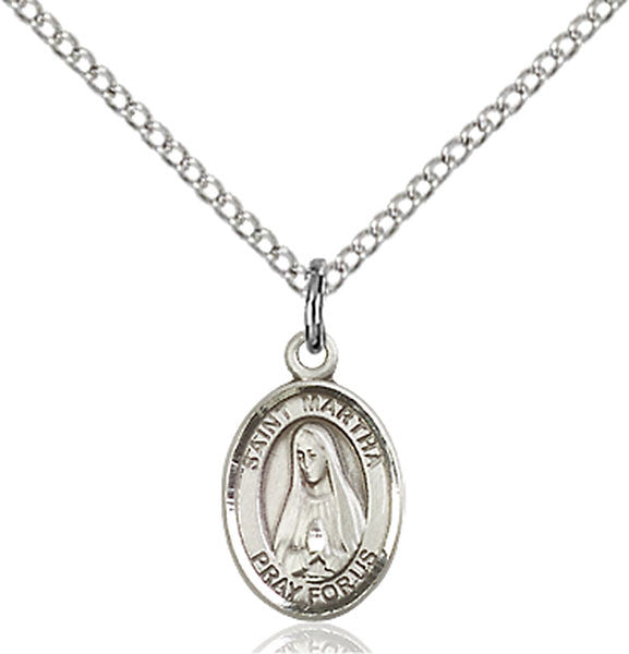 Sterling Silver St. Martha Pendant