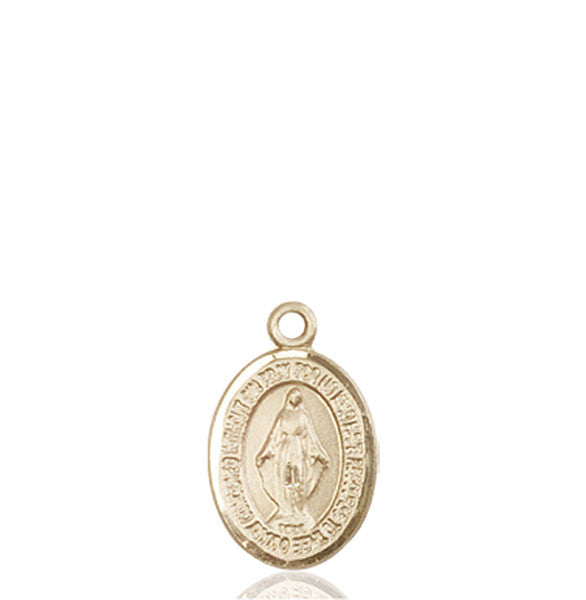 14kt Gold Miraculous Medal