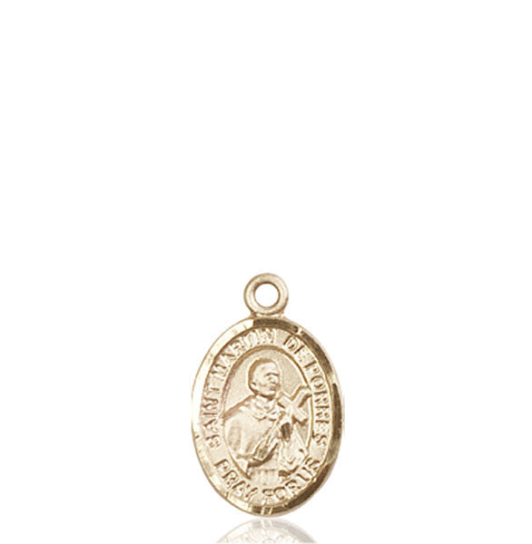 14kt Gold St. Martin de Porres Medal