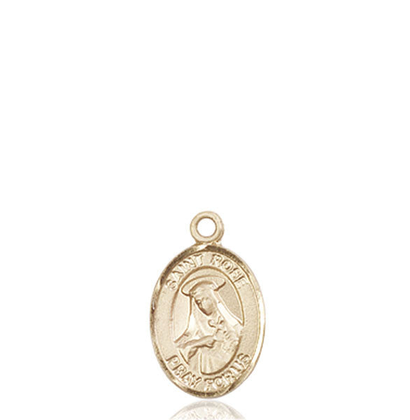 14kt Gold St. Rose of Lima Medal