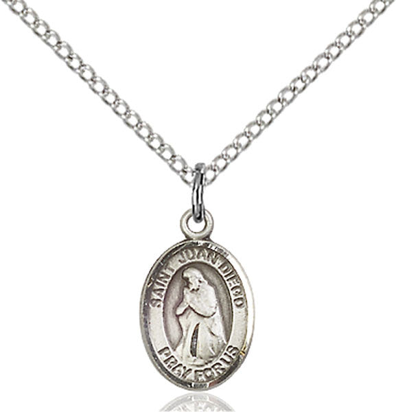 Sterling Silver St. Juan Diego Pendant