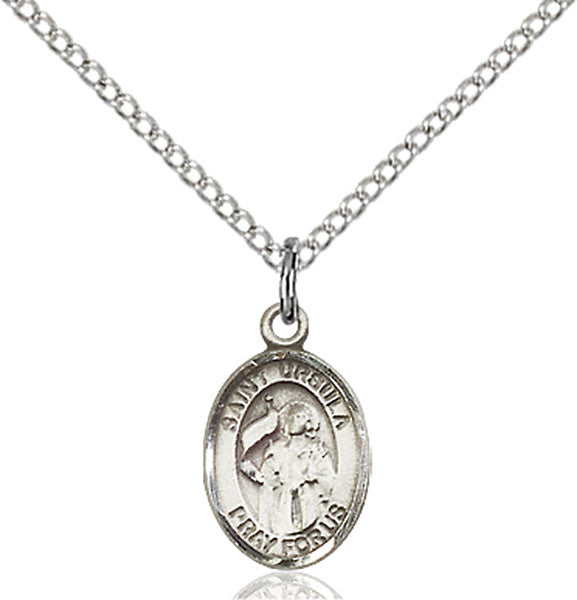 Sterling Silver St. Ursula Pendant