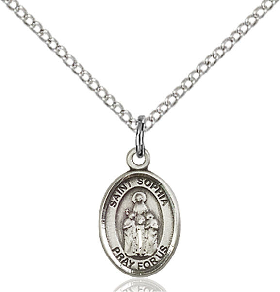 Sterling Silver St. Sophia Pendant