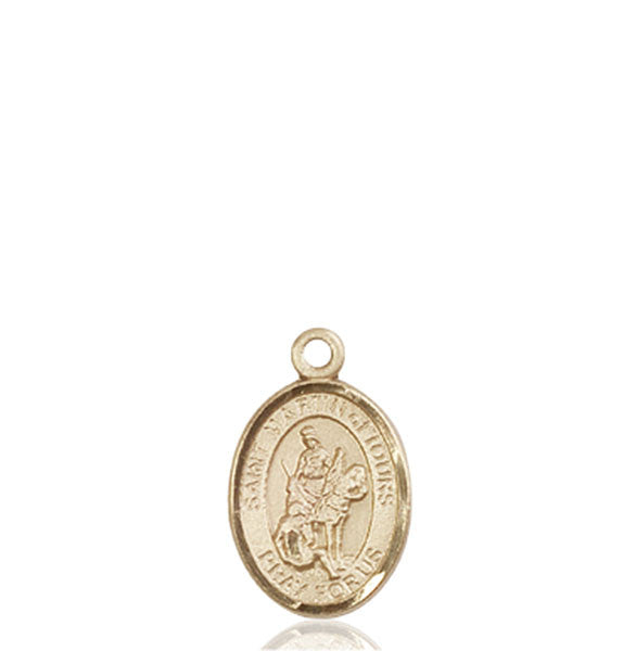 14kt Gold St. Martin of Tours Medal