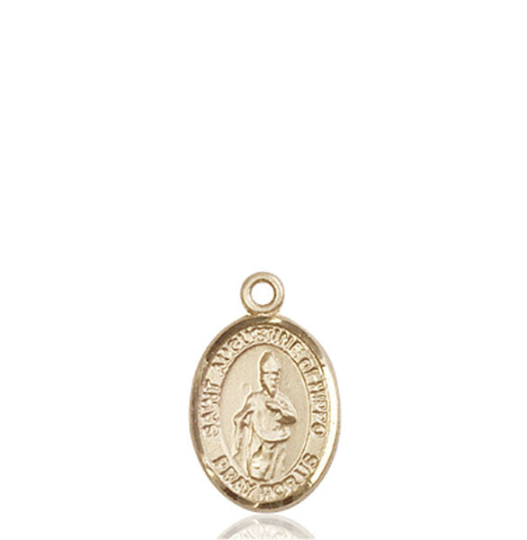 14kt Gold St. Augustine of Hippo Medal