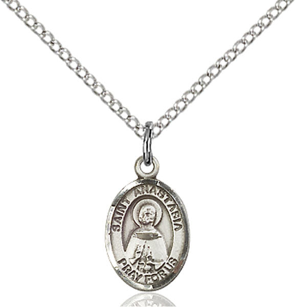 Sterling Silver St. Anastasia Pendant