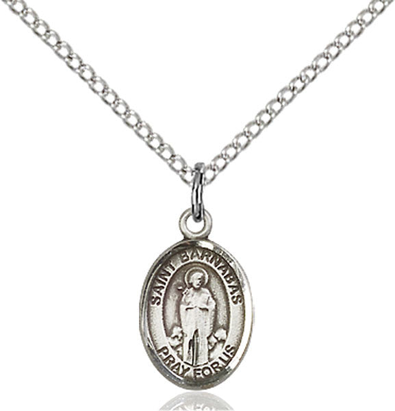 Sterling Silver St. Barnabas Pendant