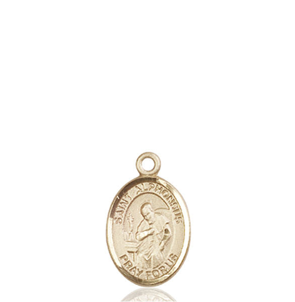 14kt Gold St. Alphonsus Medal