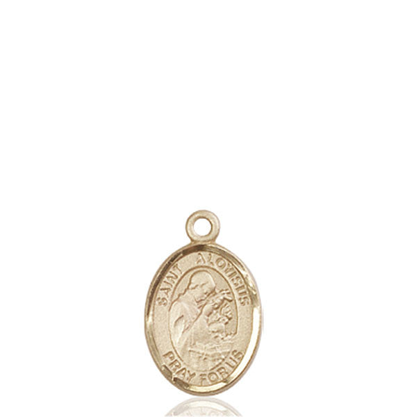 14kt Gold St. Aloysius Gonzaga Medal