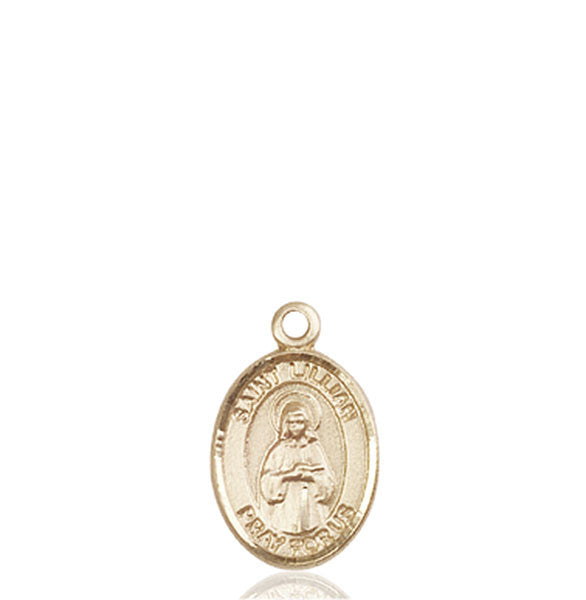 14kt Gold St. Lillian Medal