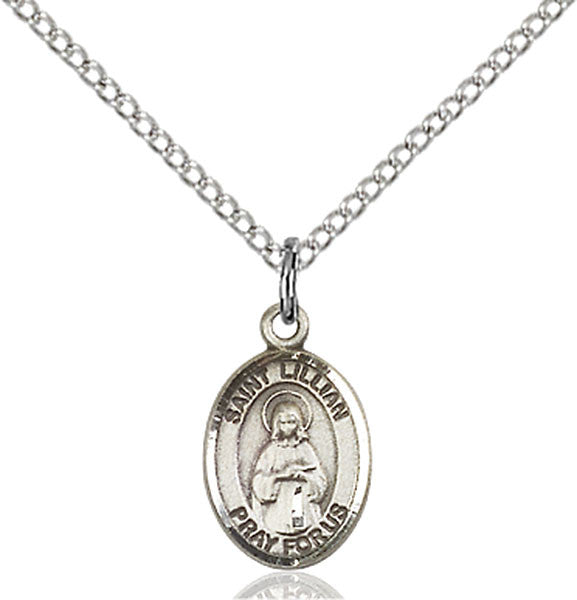 Sterling Silver St. Lillian Pendant