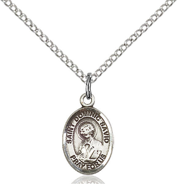 Sterling Silver St. Dominic Savio Pendant