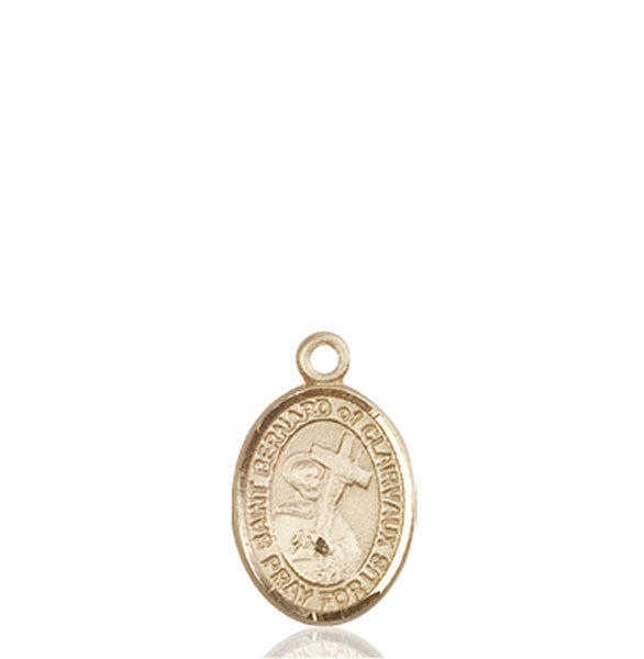 14kt Gold St. Bernard of Clairvaux Medal