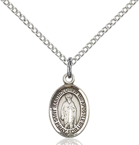 Sterling Silver St. Bartholomew the Apostle Pendan