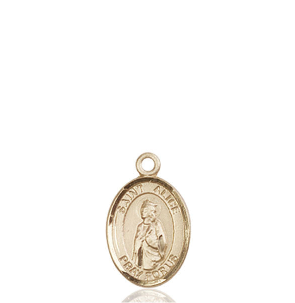 14kt Gold St. Alice Medal