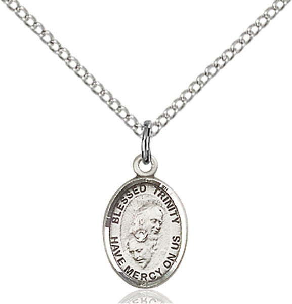 Sterling Silver Blessed Trinity Pendant