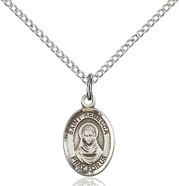 Sterling Silver St. Rebecca Pendant