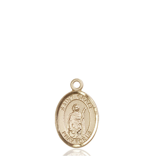 14kt Gold St. Grace Medal