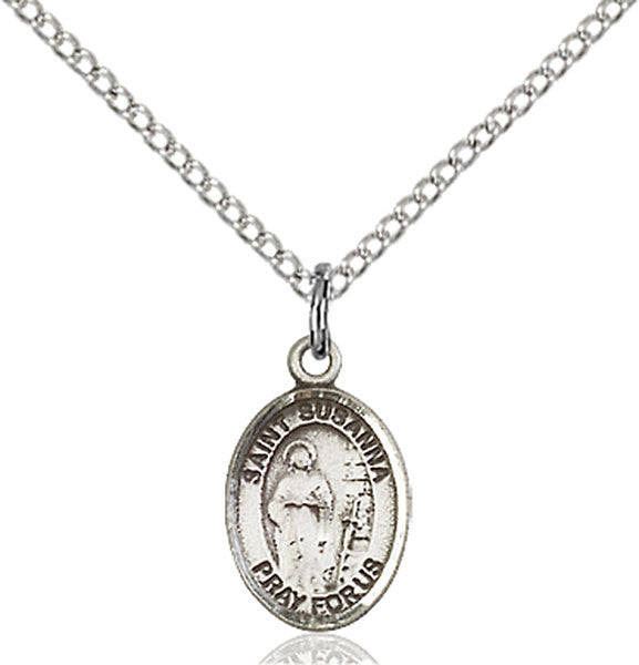 Sterling Silver St. Susanna Pendant