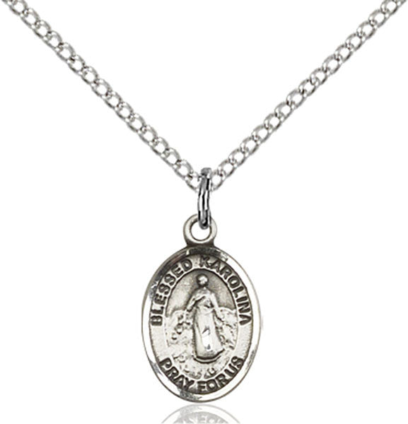 Sterling Silver Blessed Karolina Kozkowna Pendant