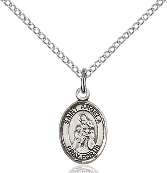 Sterling Silver St. Angela Merici Pendant