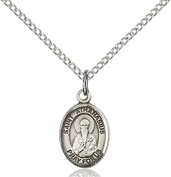 Sterling Silver St. Athanasius Pendant