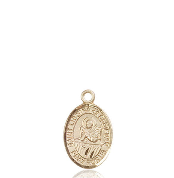 14kt Gold St. Lidwina of Schiedam Medal