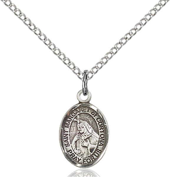 Sterling Silver St. Margaret of Cortona Pendant