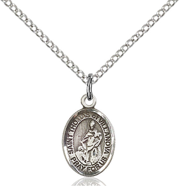 Sterling Silver St. Thomas of Villanova Pendant