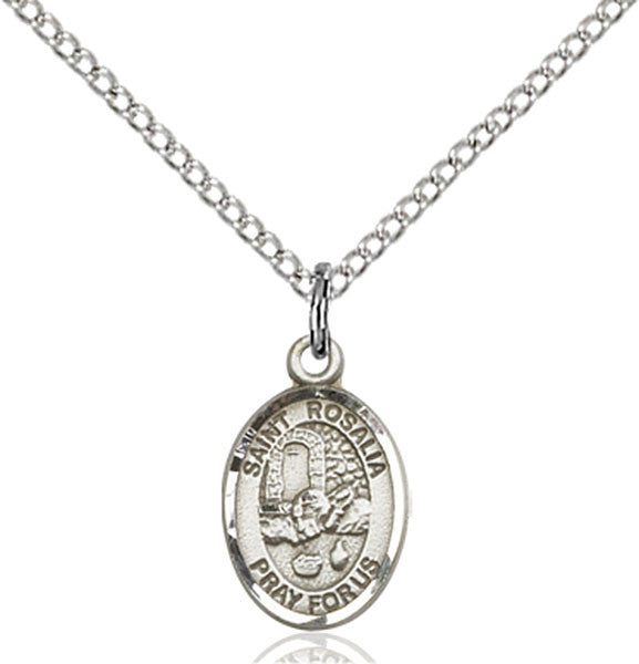 Sterling Silver St. Rosalia Pendant