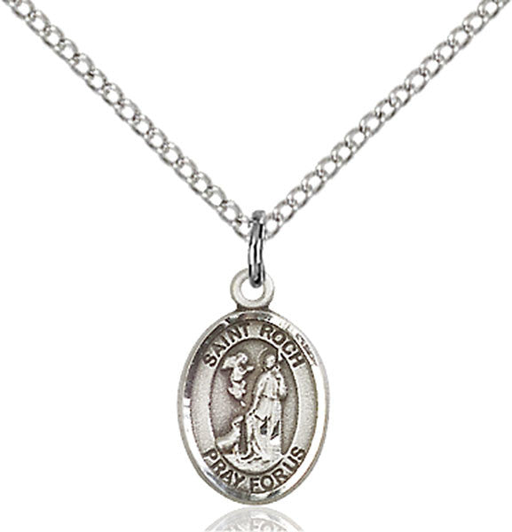 Sterling Silver St. Roch Pendant