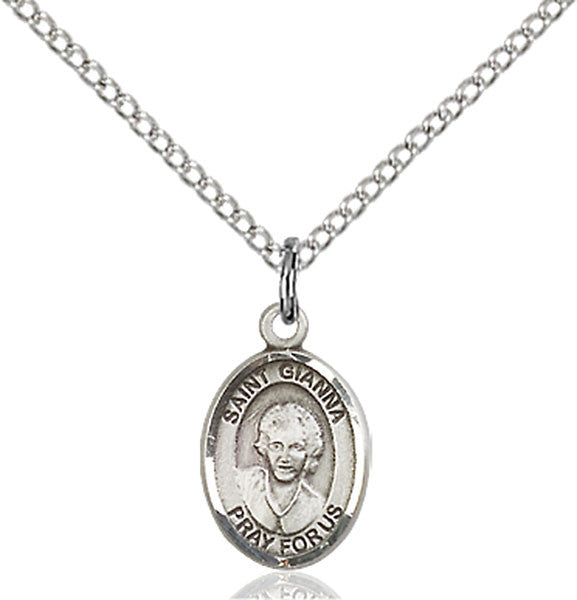 Sterling Silver St. Gianna Pendant