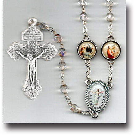 Stations of the Cross Chaplet Crystal