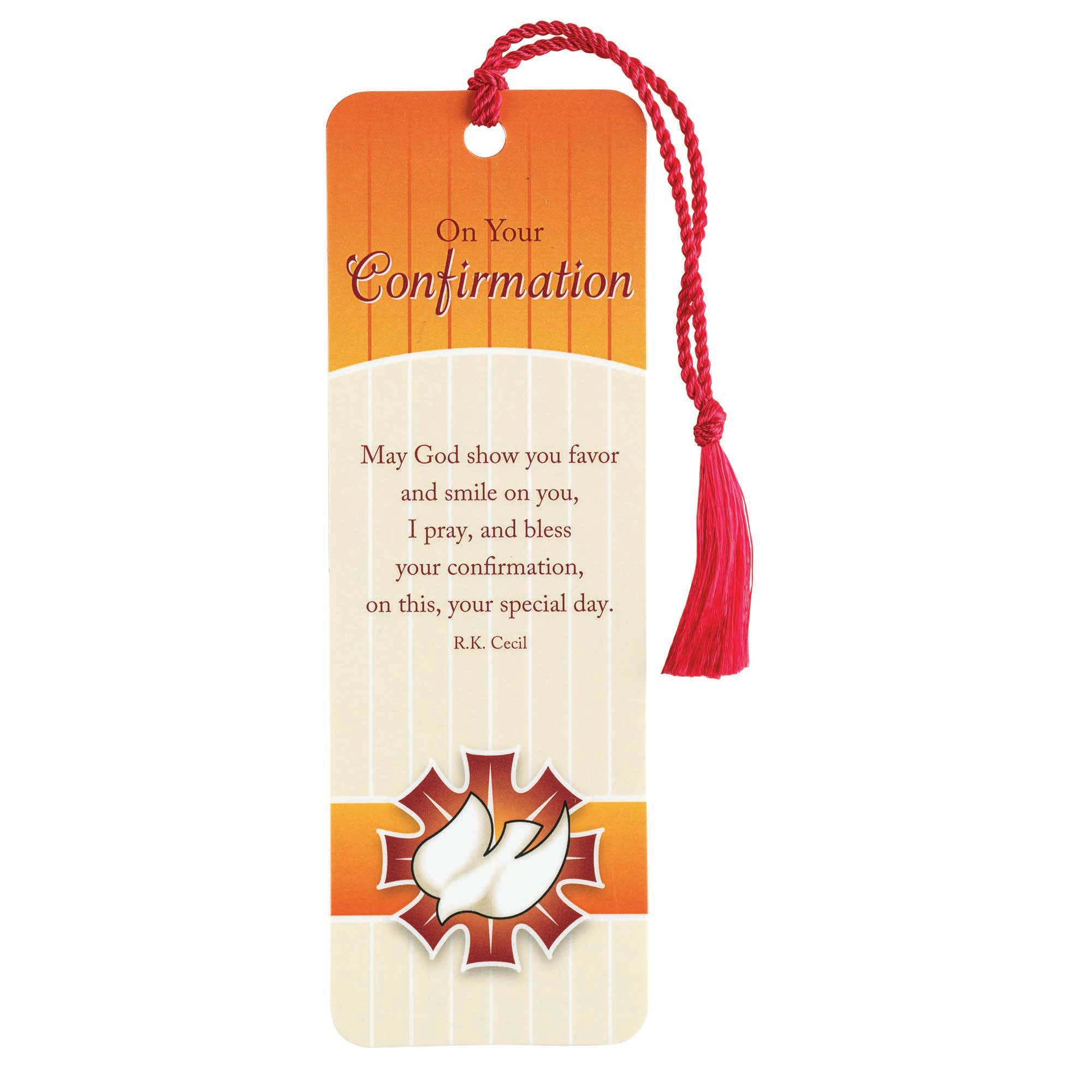 Bookmark Tassel Confirmation  Paper 2X6