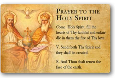 Oración al Espíritu Santo