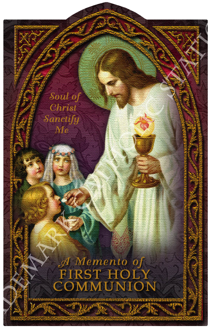 Anima Christi Holy Card